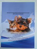 Паспорт ветеринарный д/кошек и собак