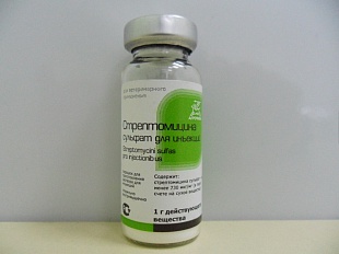 Стрептомицина сульфат порошок 1 г
